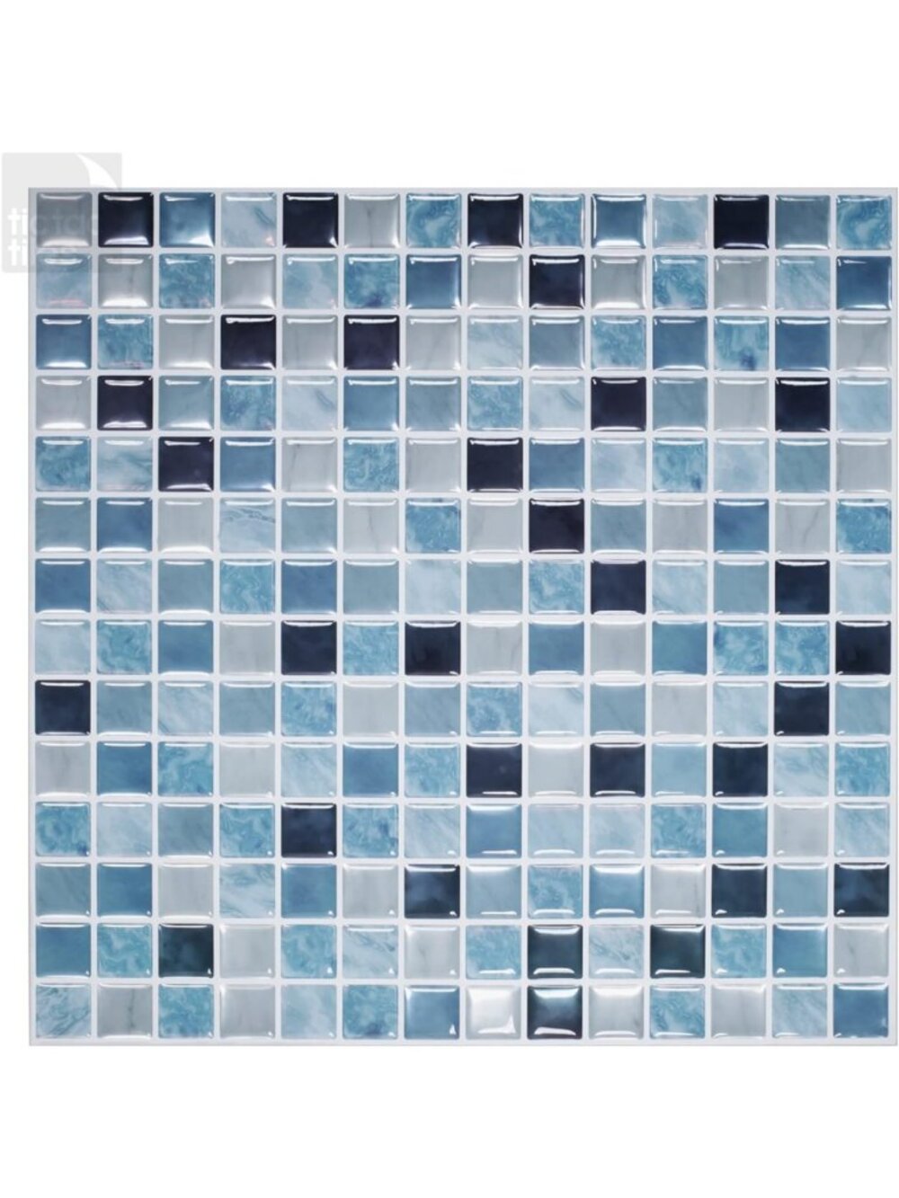Peel and Stick 3D Wall Tiles for Kitchen & Bathroom Backsplash - Removable
